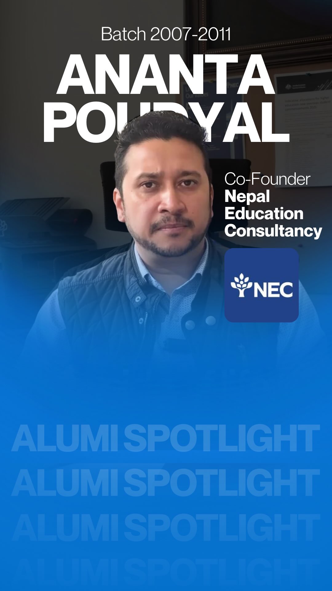 Ananta Poudyal , Batch 2007-2011